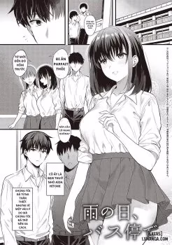 Trạm Xe Buýt Ngày Mưa